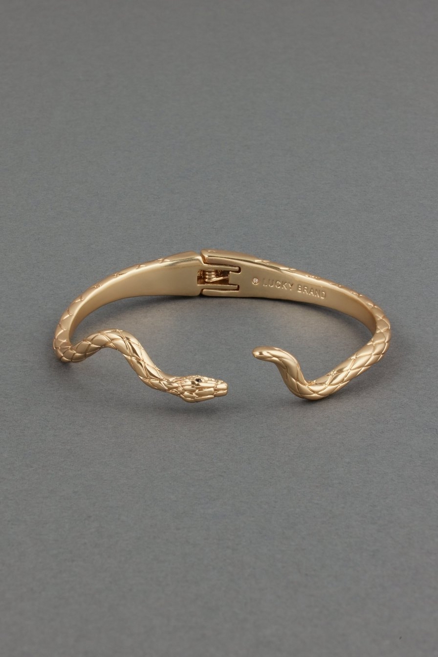 snake hinge cuff